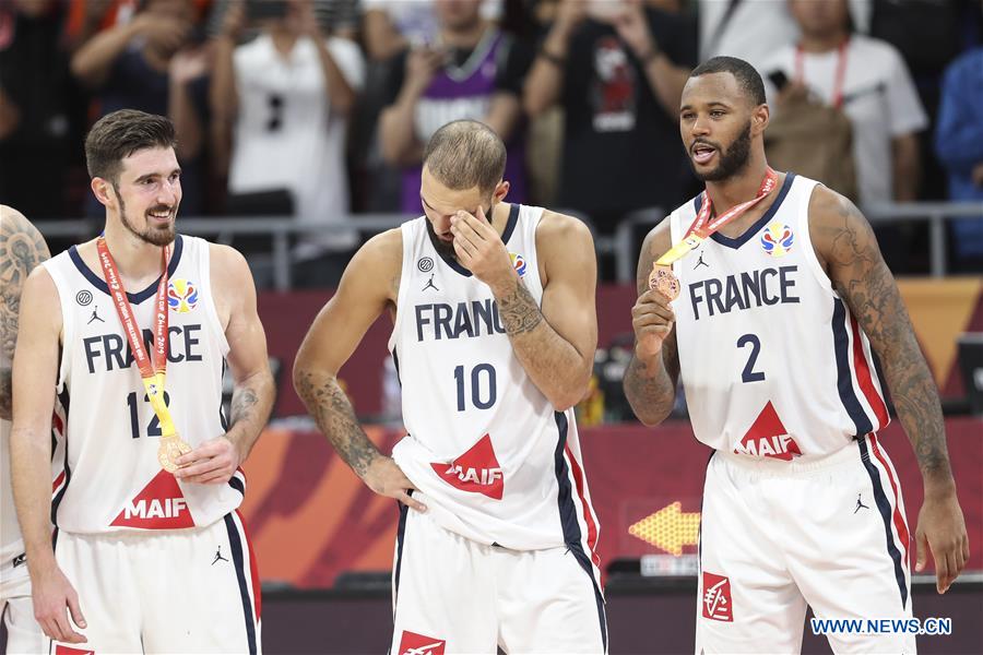 (SP)CHINA-BEIJING-BASKETBALL-FIBA WORLD CUP-FRA VS AUS (CN)