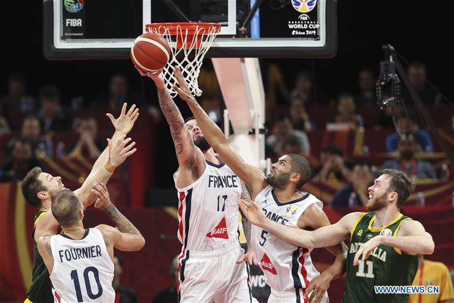 (SP)CHINA-BEIJING-BASKETBALL-FIBA WORLD CUP-FRA VS AUS (CN)