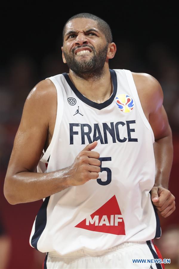 (SP)CHINA-BEIJING-BASKETBALL-FIBA WORLD CUP-FRA VS AUS (CN)