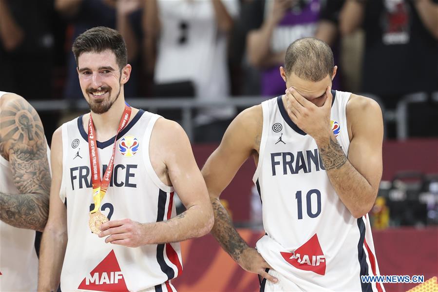 (SP)CHINA-BEIJING-BASKETBALL-FIBA WORLD CUP-FRA VS AUS (CN)