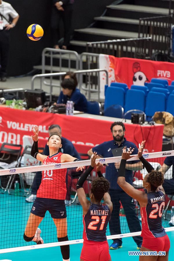 (SP)JAPAN-YOKOHAMA-VOLLEYBALL-WOMEN'S WORLD CUP-KOR VS DOM