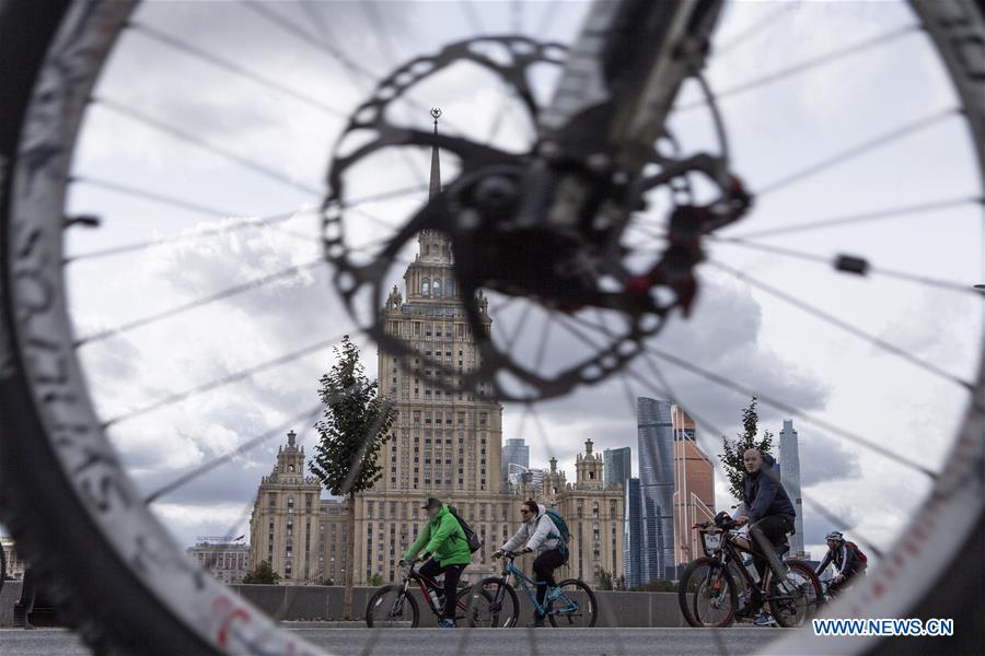 RUSSIA-MOSCOW-CYCLING FESTIVAL