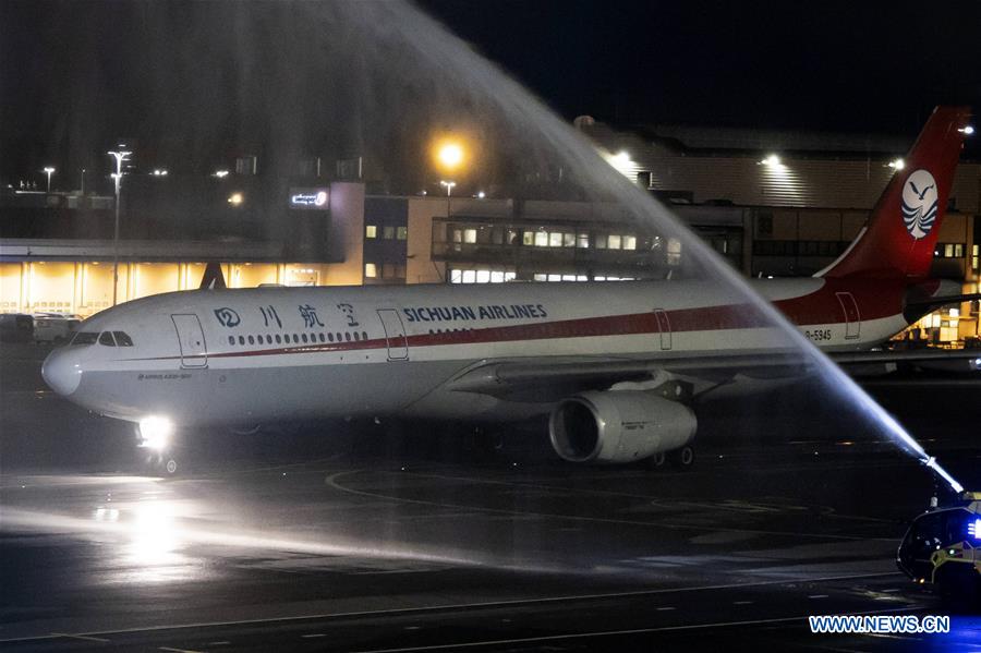 FINLAND-HELSINKI-SICHUAN AIRLINES-NEW FLIGHT ROUTE