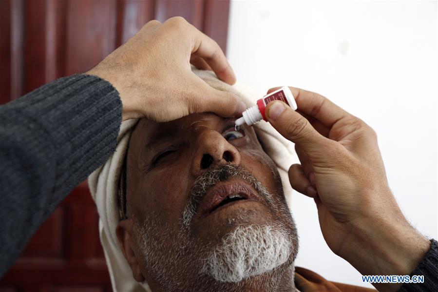 YEMEN-SANAA-EYE ILLNESS-FREE TREATMENT