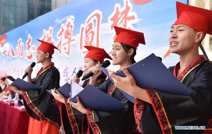 CHINA-HEBEI-COMING-OF-AGE CEREMONY (CN)