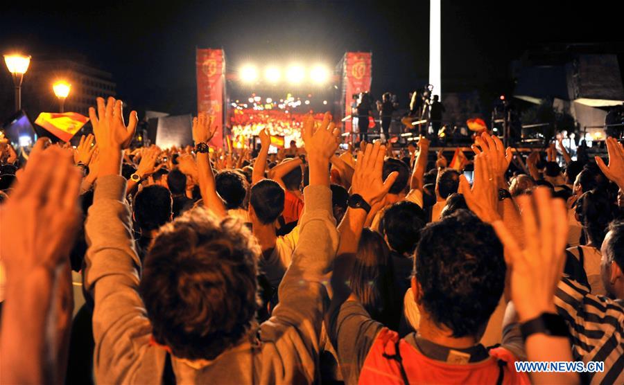 (SP)SPAIN-MADRID-BASKETBALL-FIBA WORLD CUP CHAMPION-CELEBRATION