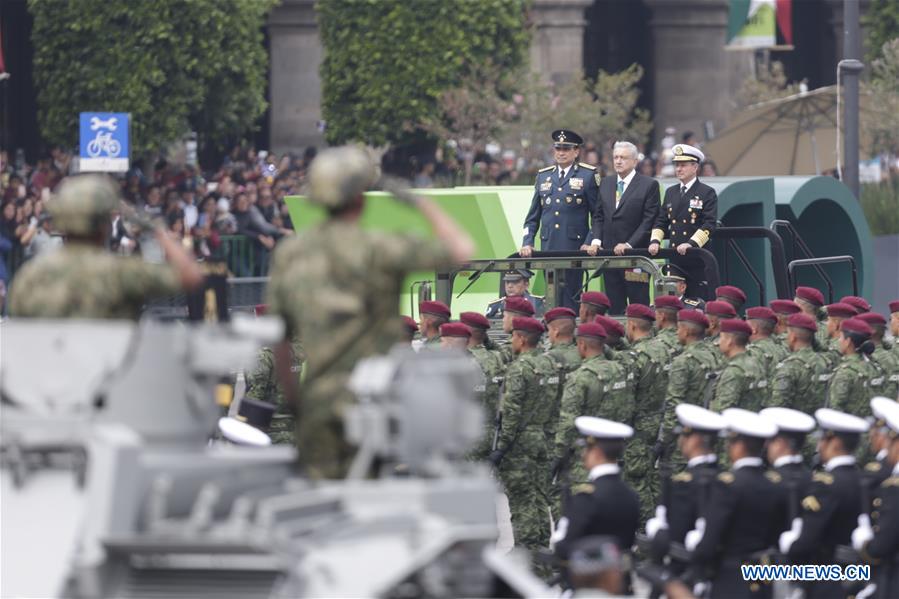 MEXICO-MEXICO CITY-INDEPENDENCE DAY-PARADE