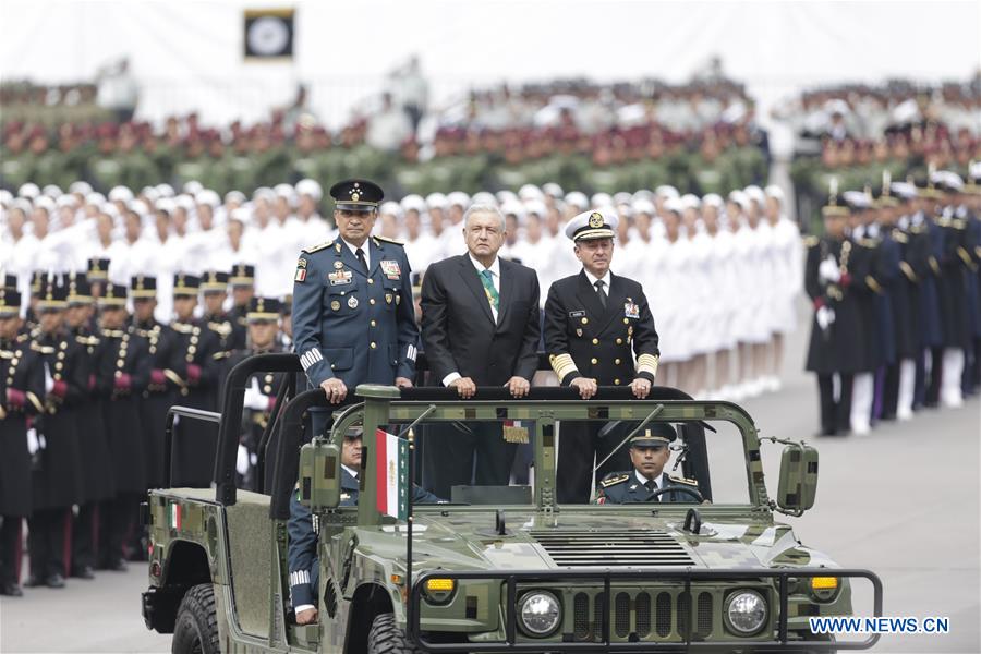 MEXICO-MEXICO CITY-INDEPENDENCE DAY-PARADE