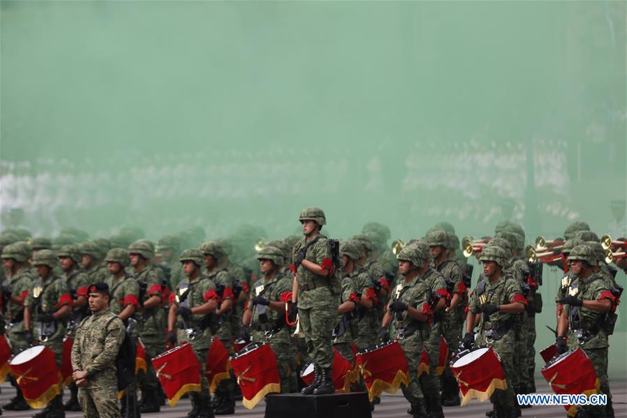 MEXICO-MEXICO CITY-INDEPENDENCE DAY-PARADE