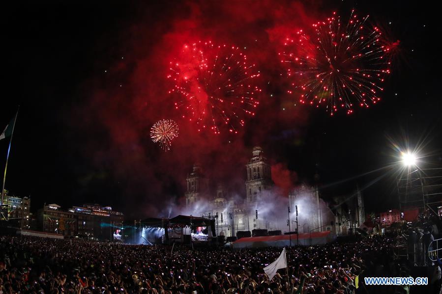 MEXICO-MEXICO CITY-INDEPENDENCE DAY-CELEBRATION