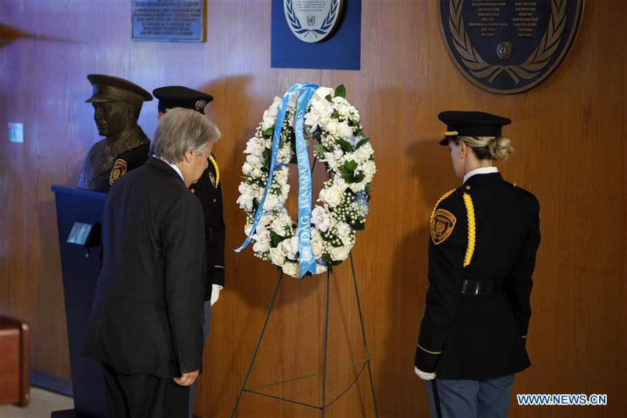 UN-DAG HAMMARSKJOLD-DEATH-ANNIVERSARY-COMMEMORATION