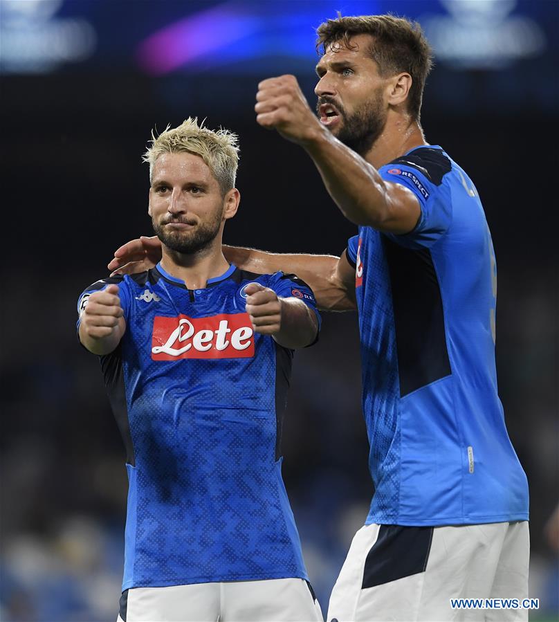 (SP) ITALY-NAPOLI-SOCCER-CHAMPIONS LEAGUE-NAPOLI VS LIVERPOOL