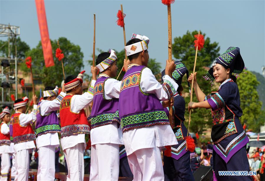 CHINA-GUANGXI-DU'AN-UPCOMING HARVEST FESTIVAL-CELEBRATION (CN)