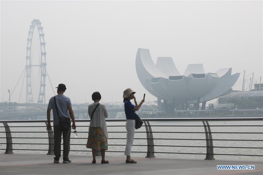 SINGAPORE-HAZE-FOREST FIRE
