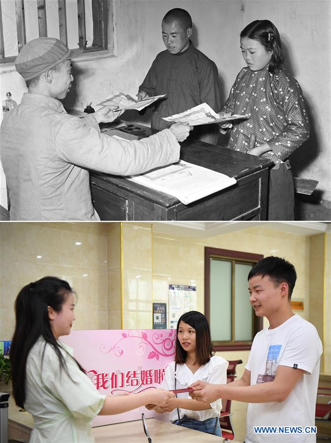 (MOMENTS FOREVER)CHINA-OCCUPATIONS-70 YEARS-DEVELOPMENT (CN)