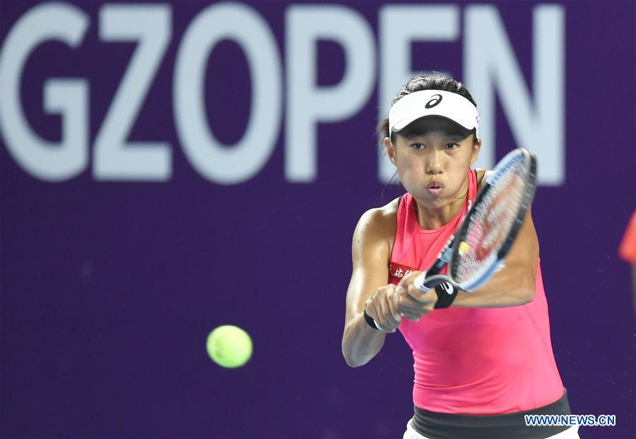 (SP)CHINA-GUANGZHOU-TENNIS-GUANGZHOU OPEN (CN)