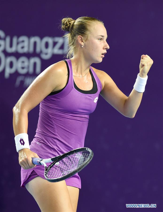 (SP)CHINA-GUANGZHOU-TENNIS-GUANGZHOU OPEN (CN)