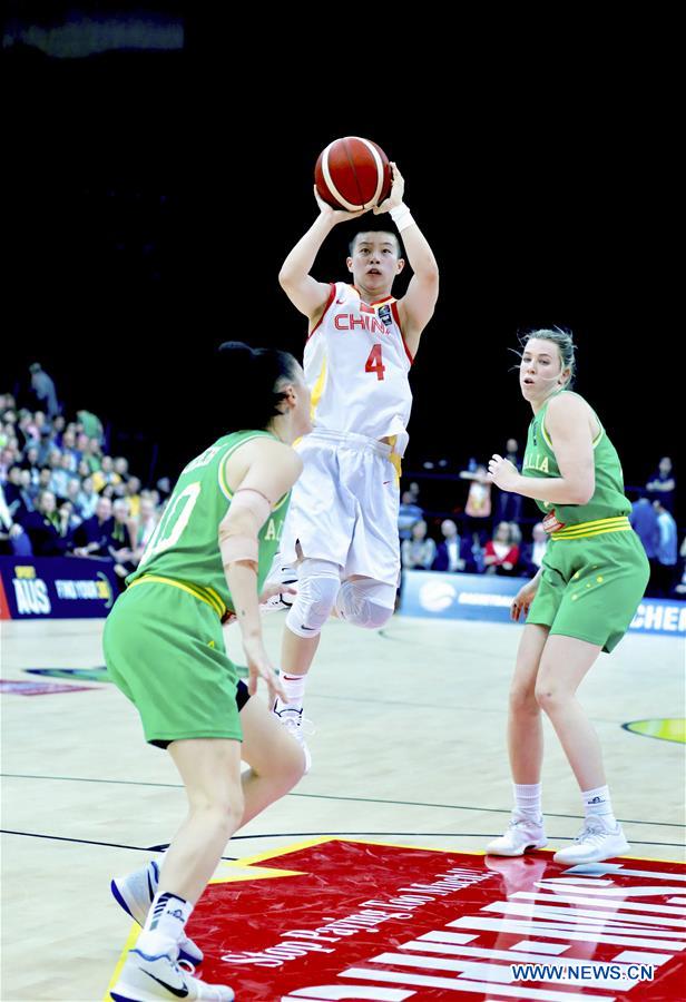 (SP)AUSTRALIA-CANBERRA-BASKETBALL-CHN VS AUS
