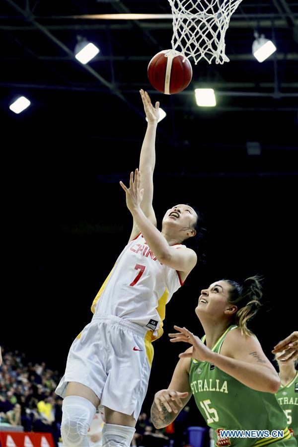 (SP)AUSTRALIA-CANBERRA-BASKETBALL-CHN VS AUS