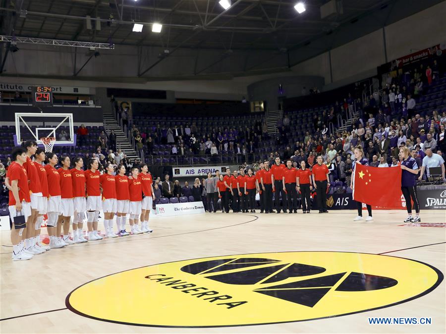 (SP)AUSTRALIA-CANBERRA-BASKETBALL-CHN VS AUS