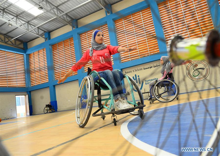 (SP)MIDEAST-GAZA-DISABLED-SPORTS