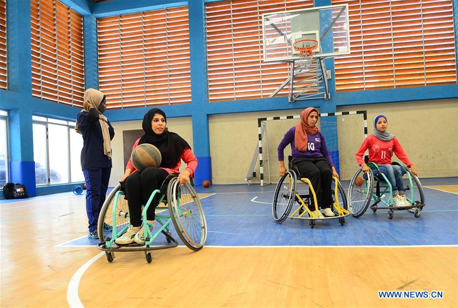 (SP)MIDEAST-GAZA-DISABLED-SPORTS