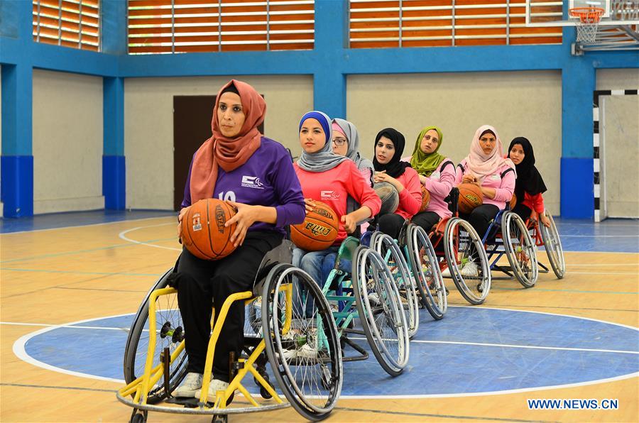 (SP)MIDEAST-GAZA-DISABLED-SPORTS