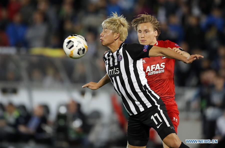 (SP)SERBIA-BELGRADE-SOCCER-UEFA EUROPA LEAGUE-PARTIZAN VS ALKMAAR