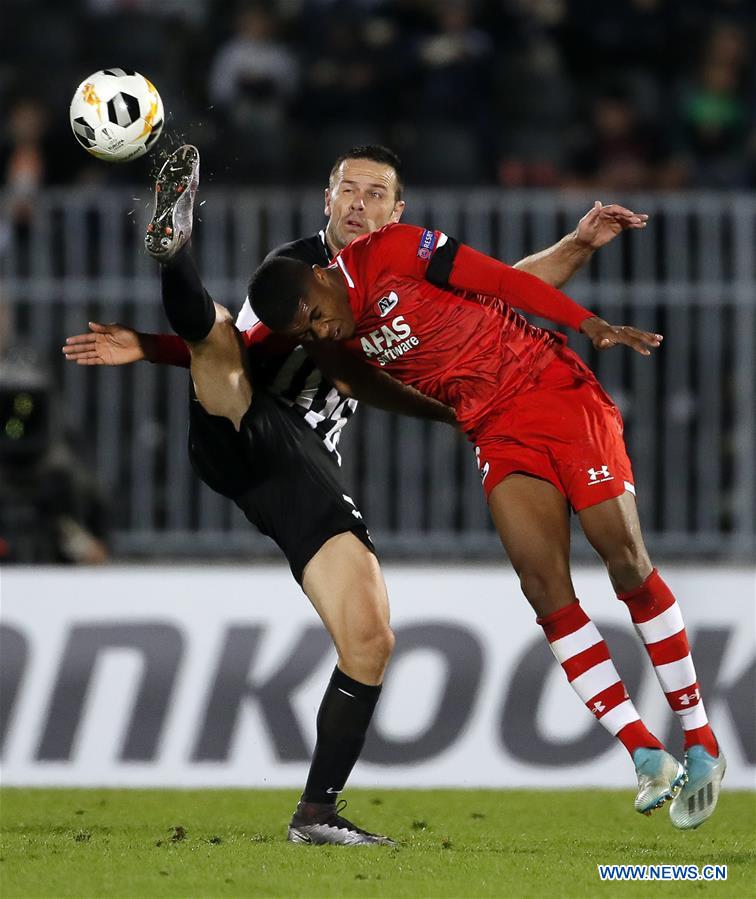 (SP)SERBIA-BELGRADE-SOCCER-UEFA EUROPA LEAGUE-PARTIZAN VS ALKMAAR