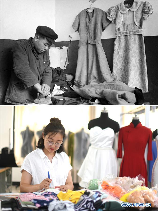 (MOMENTS FOREVER)CHINA-OCCUPATIONS-70 YEARS-DEVELOPMENT (CN)