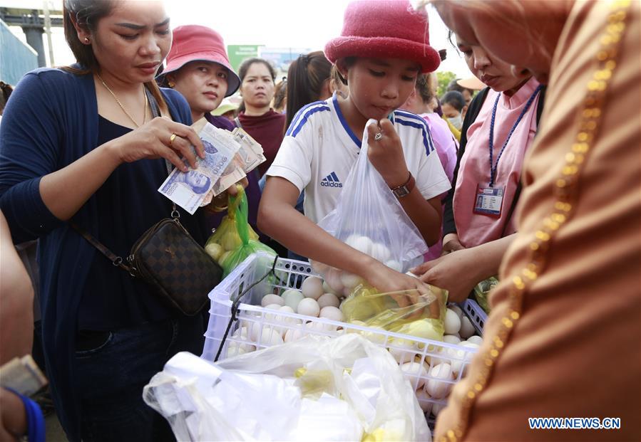 CAMBODIA-PHNOM PENH-GARMENT-FOOTWEAR-MINIMUM WAGE-RAISE