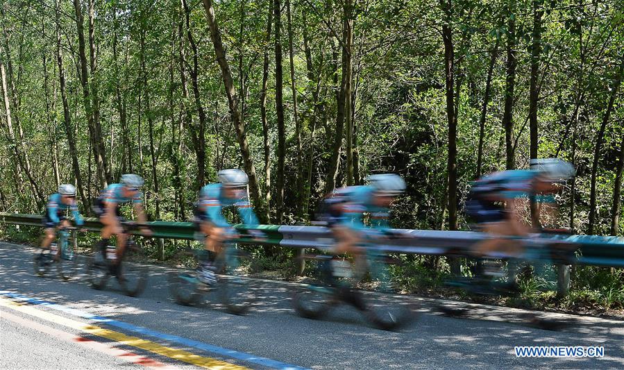 (SP)CHINA-XINYU-CYCLING-TOUR OF POYANG LAKE (CN)