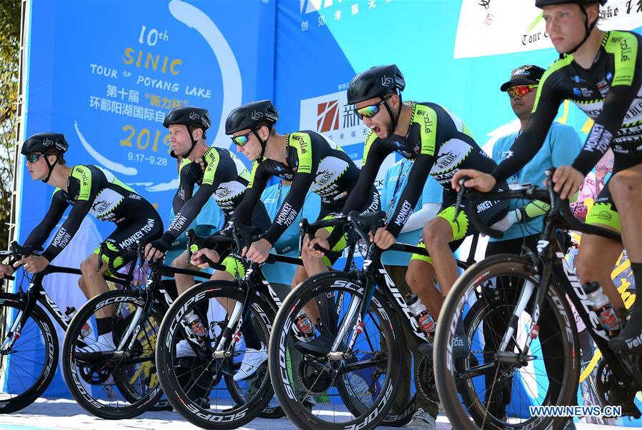 (SP)CHINA-XINYU-CYCLING-TOUR OF POYANG LAKE (CN)