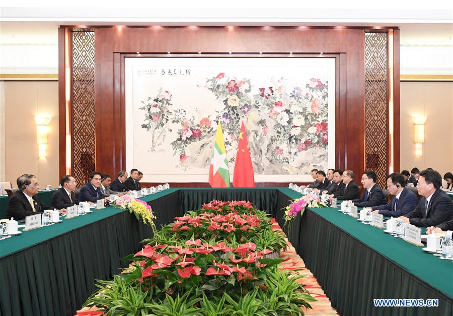 CHINA-GUANGXI-HAN ZHENG-MYANMAR-VICE PRESIDENT-MEETING (CN)