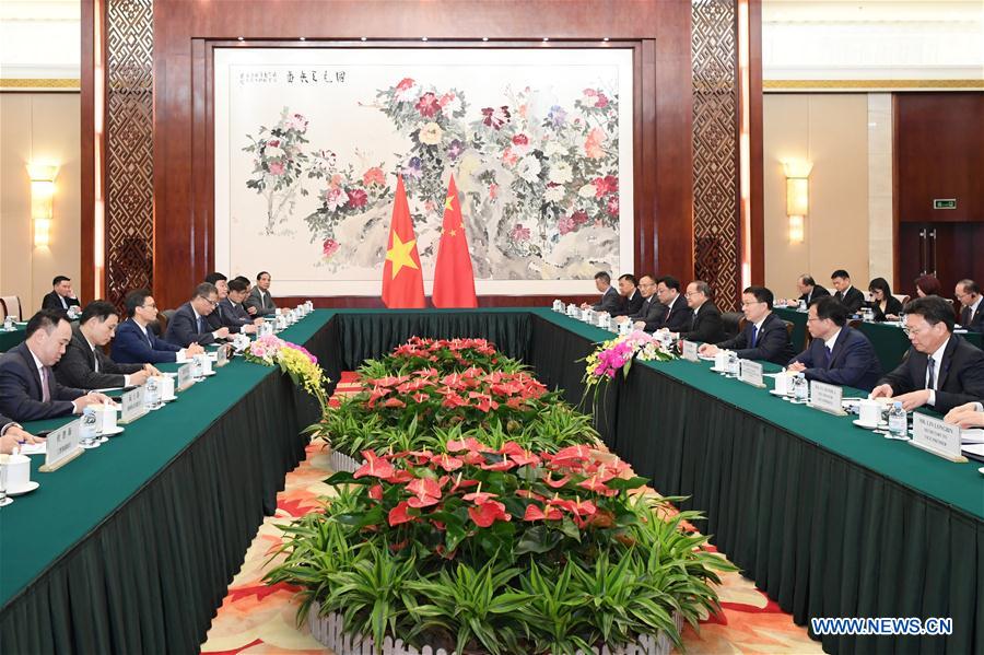 CHINA-NANNING-HAN ZHENG-VIETNAMESE DEPUTY PM-MEETING (CN)