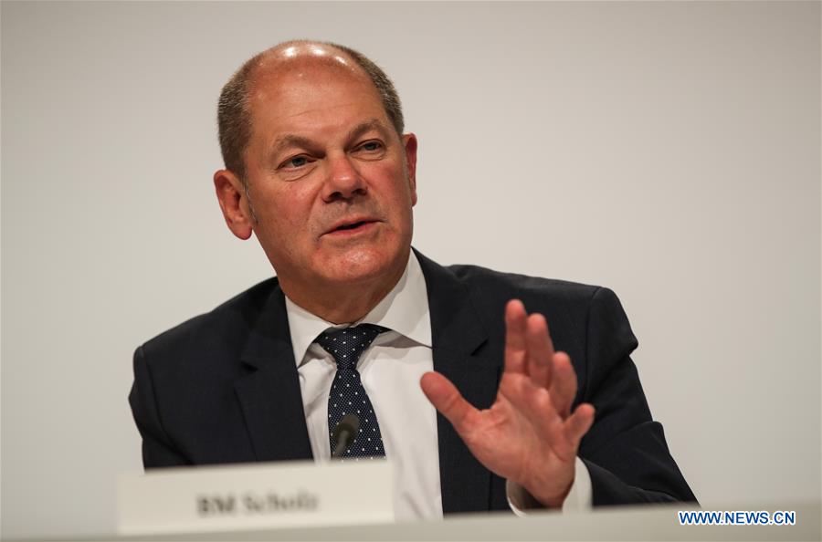 GERMANY-BERLIN-CLIMATE-GOVERNMENT-PRESS CONFERENCE