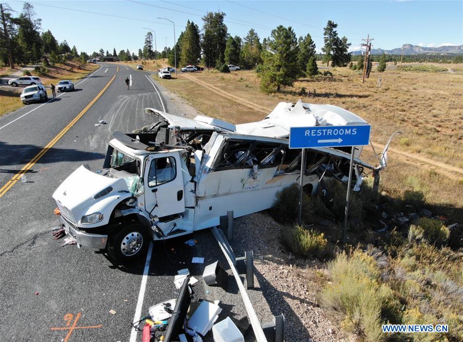 U.S.-UTAH-DEADLY BUS CRASH-CHINESE TOUR GROUP