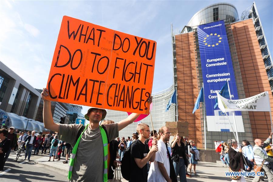BELGIUM-BRUSSELS-CLIMATE CHANGE-MARCH