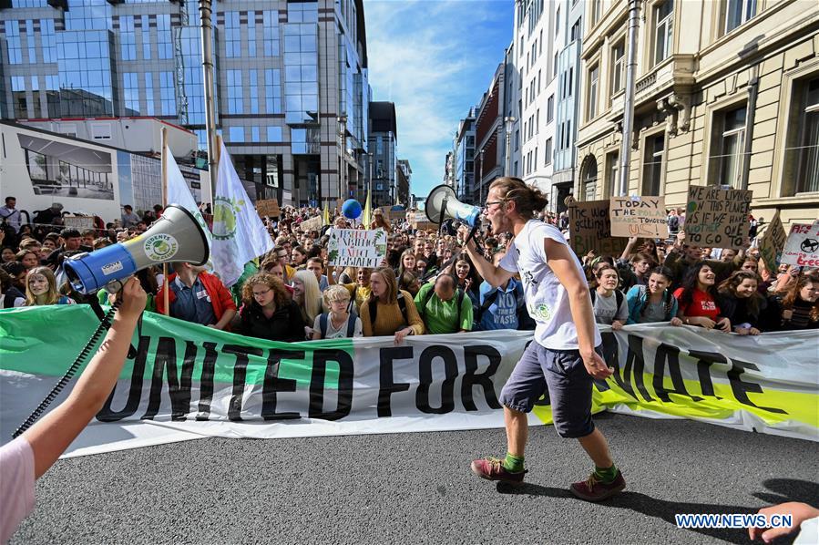 BELGIUM-BRUSSELS-CLIMATE CHANGE-MARCH