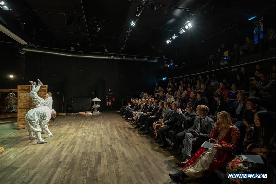 SWEDEN-STOCKHOLM-CHINA-CNTC-DRAMA-THREE MONKS