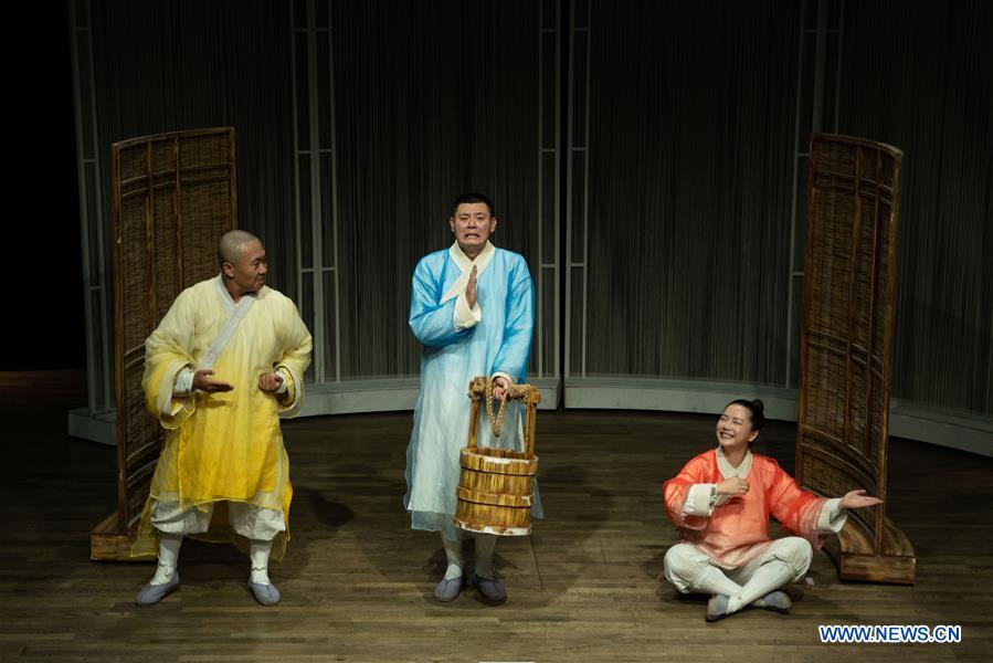 SWEDEN-STOCKHOLM-CHINA-CNTC-DRAMA-THREE MONKS