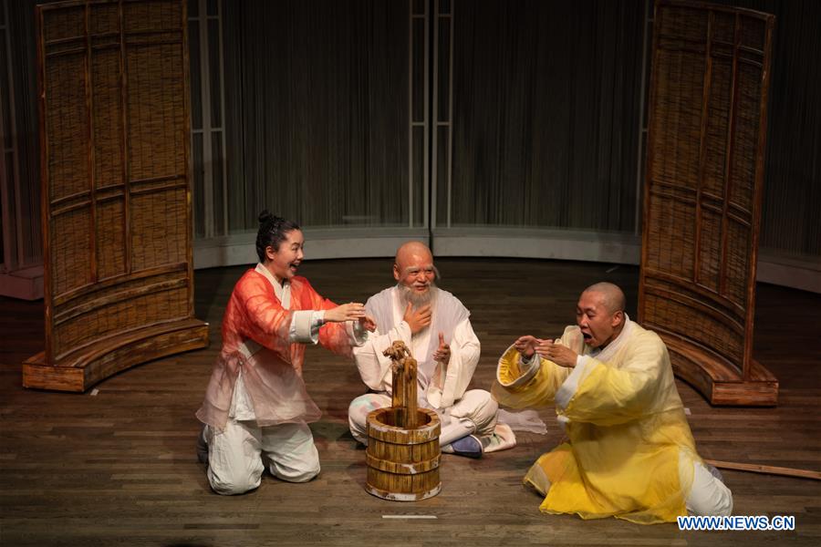 SWEDEN-STOCKHOLM-CHINA-CNTC-DRAMA-THREE MONKS