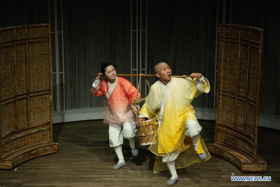 SWEDEN-STOCKHOLM-CHINA-CNTC-DRAMA-THREE MONKS