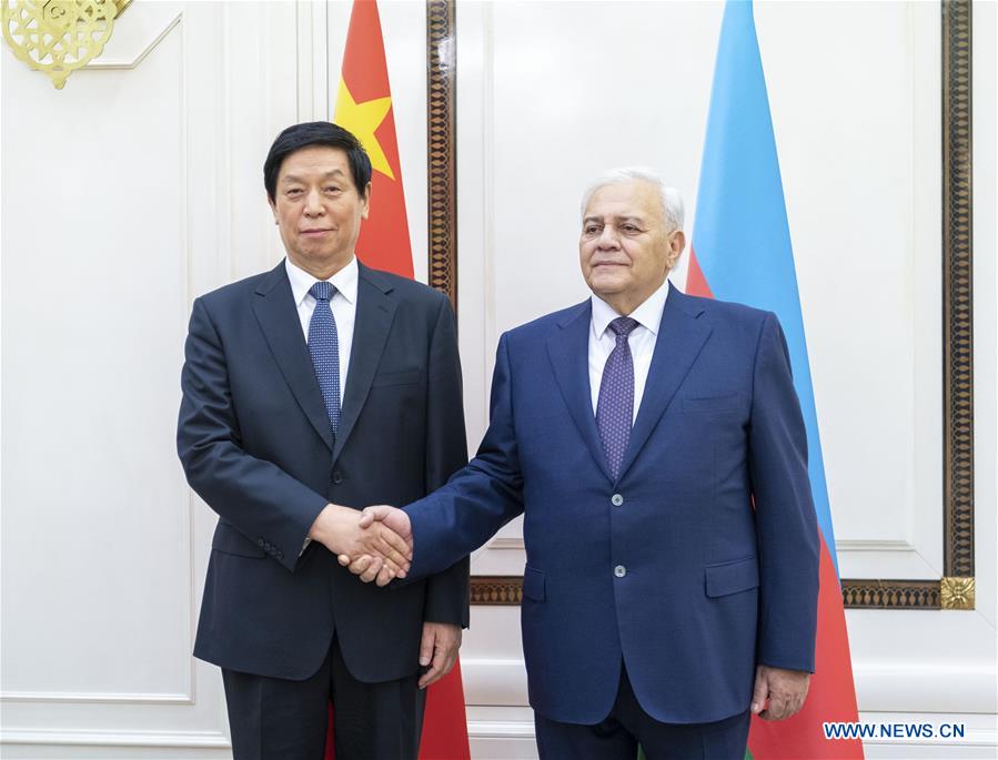 AZERBAIJAN-BAKU-LI ZHANSHU-VISIT