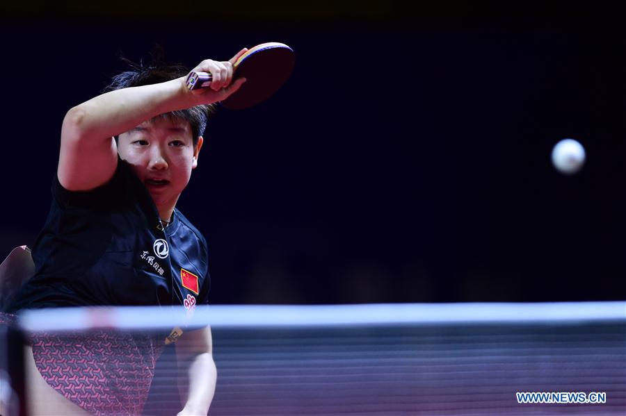In pics Asian Table Tennis Championship women's singles final Xinhua