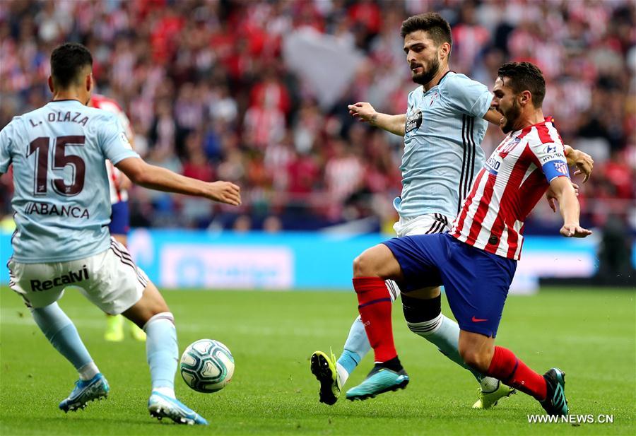 (SP)SPAIN-MADRIDSOCCER-LA LIGA-ATLETICO DE MADRID VS CELTA