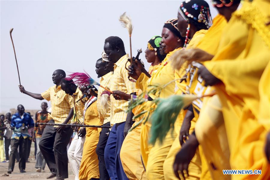 SUDAN-KHARTOUM-INT'L DAY OF PEACE-NUBA TRIBES-DANCE