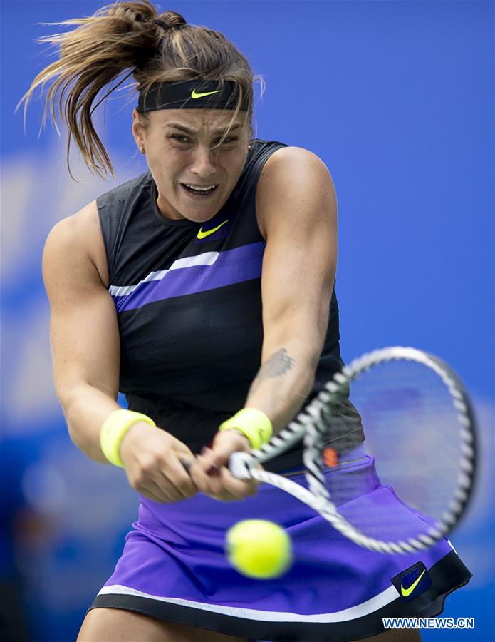 (SP)CHINA-WUHAN-WTA-TENNIS-WUHAN OPEN (CN)