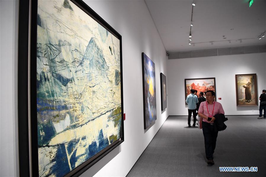 CHINA-CHONGQING-NATIONAL EXHIBITION-FINE ARTS-OIL PAINTINGS (CN)