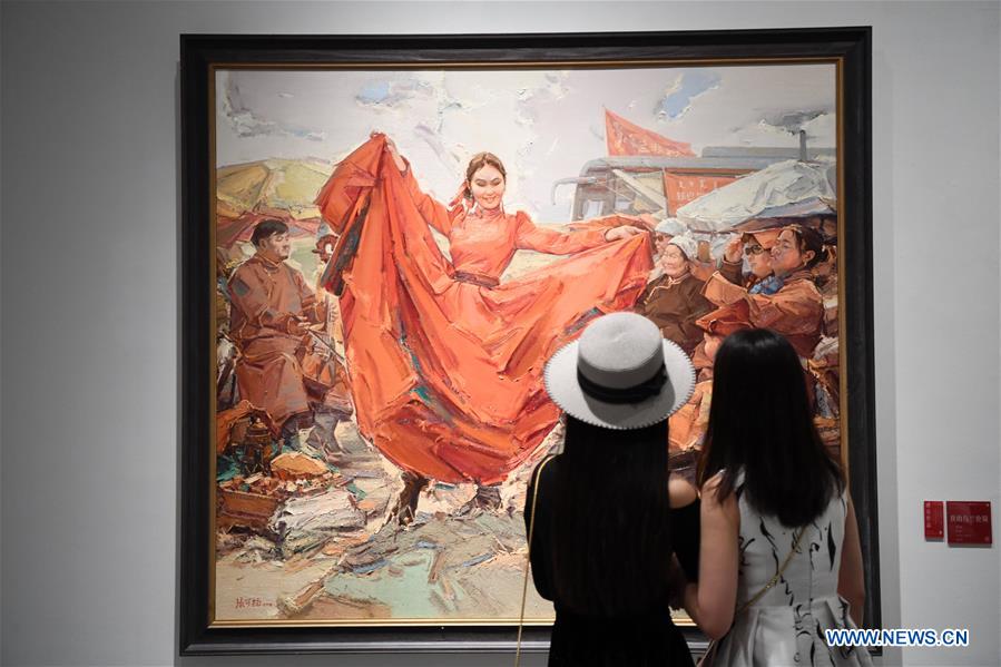 CHINA-CHONGQING-NATIONAL EXHIBITION-FINE ARTS-OIL PAINTINGS (CN)